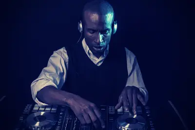 Britton DJ Service at the decks