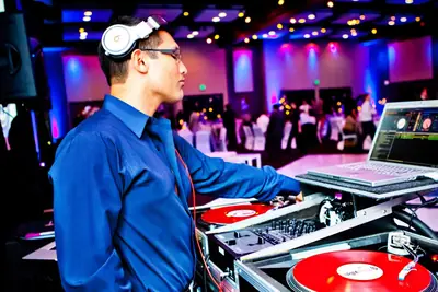 Just For U Entertainment at the decks in a banquet hall