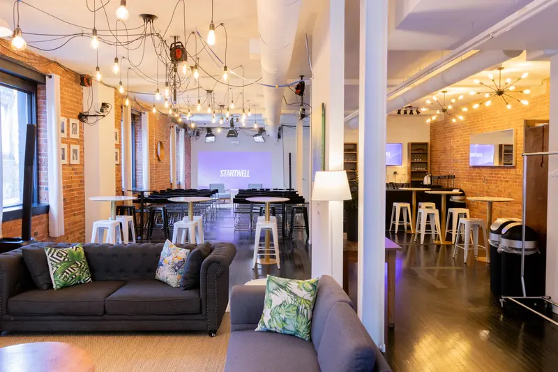 StartWell Level Up: lounge event space