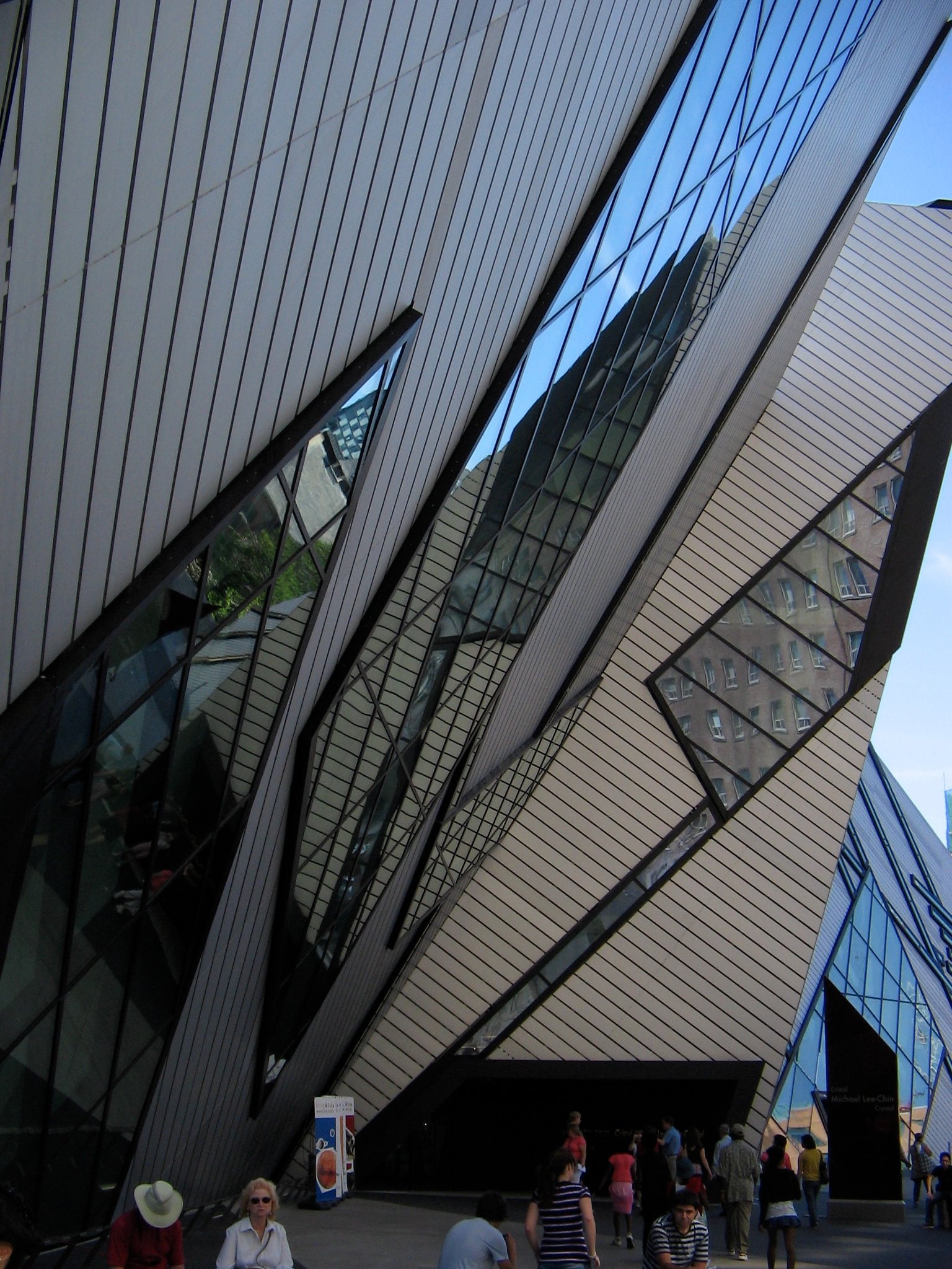 Exterior of the Royal Ontario Museum in Toronto